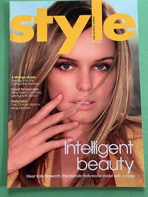 Sunday Times STYLE magazine 9-July-2006 KATE BOSWORTH Eugenia Volodina Dualers - Image 1 of 2