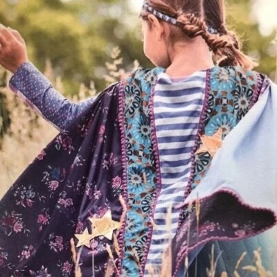 Matilda Jane Calling All Superheroes Costume Girl's Cape Dress Up Sz S 4/6 NEW - Image 1 of 4