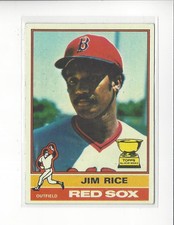 1976 Topps #340 Jim Rice Red Sox - EX-MT