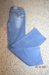  Girls Plus L.E.I. CHELSEA LOWRISE BOOT JEANS Size 14 1/2 Plus - Picture 1 of 8