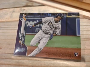 Actualización Topps 2020 Meijer púrpura #U-15 Johnny Davis Rays envío con seguimiento SP RC - Imagen 1 de 8