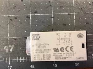 Omron Type: H3Y-2 Solid State Timer.  New Old Stock(LZ09C) - Picture 1 of 2