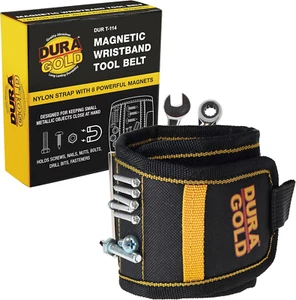 Magnetic Wristband Tool Belt - Nylon Wrist Strap, Powerful Magnets - Picture 1 of 11