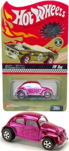 HOT WHEELS RLC LIMITED CUSTOM VW BUG KÄFER NEO CLASSICS SERIES 2004 PINK #4804 - Bild 1 von 4
