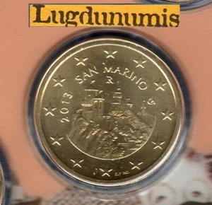 San Marino 2013 50 Cent Euro BU FDC Münze aus BU 30000 Exemplare - Bild 1 von 1