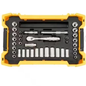DeWALT DWMT45400 3/8" Drive Socket Set w/ ToughSystem 2.0 Tray/Lid - 37 PC - Picture 1 of 3