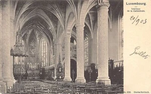 LUXEMBOURG VILLE - Intérieur de la Cathédrale - Ed. Charles Bernhoeft 226 - Picture 1 of 2