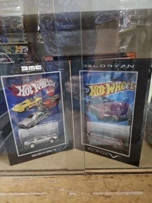 Mattel Creations Hot Wheels RLC DeLorean DMC-12 & Alpha5 Collector Set - Image 1 of 4