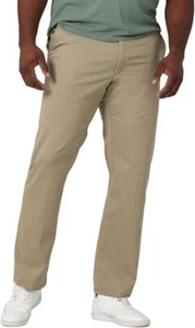Lee Men's Big & Tall Extreme Motion Flat Front Regular Straight Pant, 46/29 - Picture 1 of 3