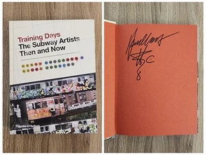 Henry Chalfant Signed Training Days Hardcover Book Subway Artists Graffiti RAD - Bild 1 von 3