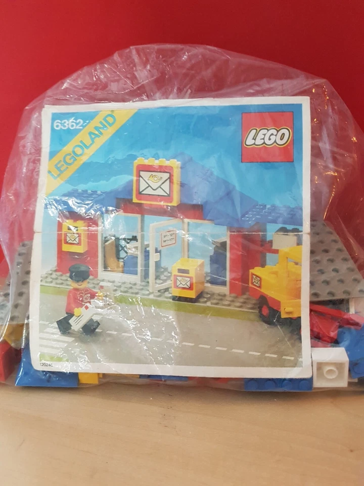 Lego  6362 Post Office  80er Jahre komplett mit Figur und Postauto von 1982 OBA - Bild 1 von 1
