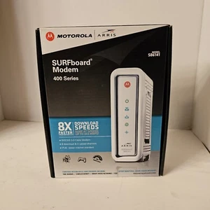 ARRIS SURFboard SB6141 Motorola Surf Board Modem 400 Series - Picture 1 of 8