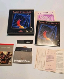 Fantavision Motion/Special Effects Generator Broderbund Apple II 1985 Cib - Bild 1 von 9