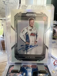 2023 Panini Prizm - Jack Wood #56 Silver Prizm Signatures (AU, RC) - Picture 1 of 2