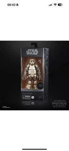 Carbonized Scout Trooper Star Wars Mandalorian Black Series 15cm Figur Hasbro - Bild 1 von 2