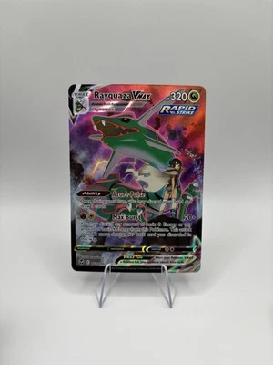 Juego de cartas coleccionables Pokémon - Rayquaza VMAX TG20/TG30 Silver Tempest Trainer Gallery Holo | Casi nuevo Foto 1 de 2