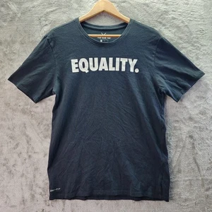 Nike Equality Dri-Fit T-Shirt Uomo Medium Nero "EQUALITY". Social Justice Camp - Foto 1 di 10