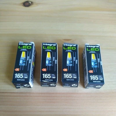Integral LED G4 1.5W (20W) 2700K Warm 165lm Non-Dimm 300 deg beam angle Lot of 4 - Image 1 of 4