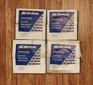 Set of 4 ACDelco Silver Advantage Front & Rear Brake Rotors 2014-2016 Mazda 3 - Picture 1 of 6