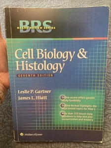 BRS Cell Biology Histology USLME Board Review Series 7th Edition Gardner Hiatt - Picture 1 of 24