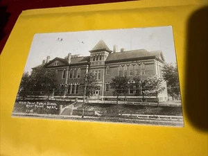 RPPC West Point Public School West Point, Ne Postcard - Picture 1 of 2