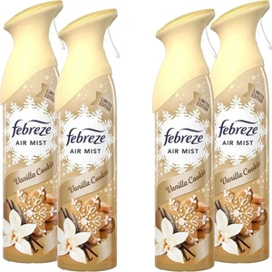 4x Febreze Spray Deodorante - Biscotto alla Vaniglia - 185ml -Con Calamita Frigo OMAGGIO - Foto 1 di 11