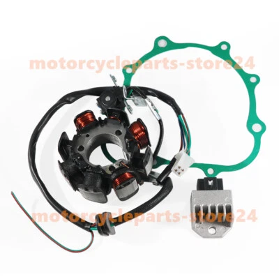 ESTATOR + REGULADOR RECTIFICADOR + JUNTA HONDA CRF230F 2003-2019 31120-KPS-901 Foto 1 de 4