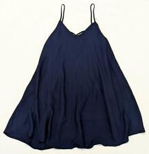 New Yoins Womens Size Large Dark Blue Sleeveless Shift Dress