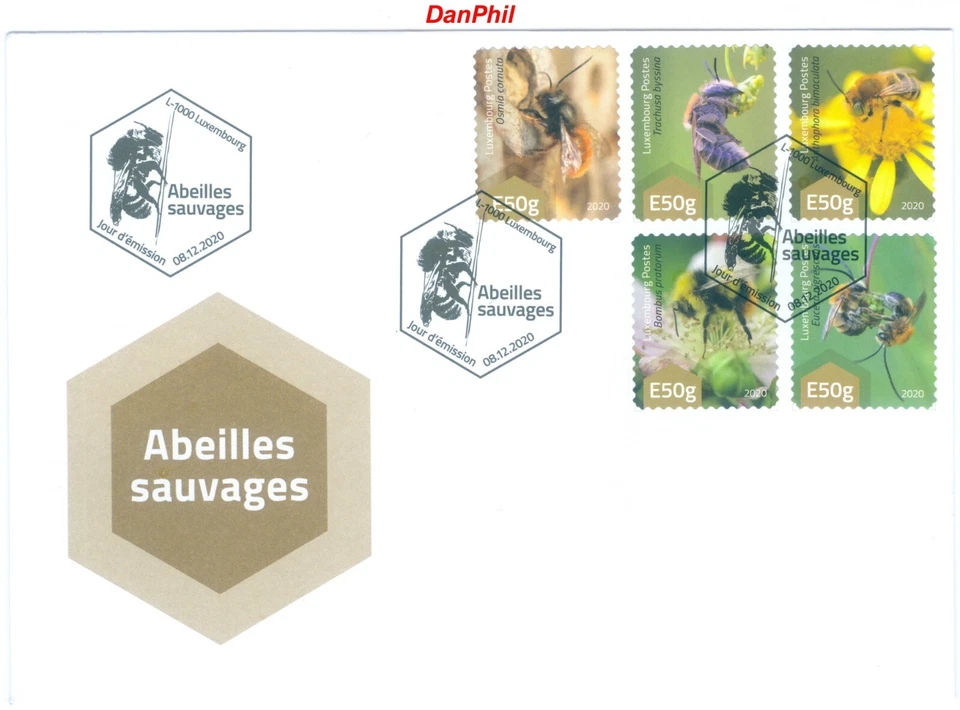 Luxembourg 2020 Bienen FDC, Mi 2280-83; - Image 1 of 1