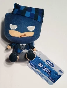 Funko Plushies DC Super Heroes 4" Batman in Blue Pajamas Mini Holiday Plush - Imagen 1 de 9