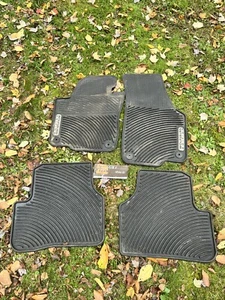 All Weather OEM 11-18 Volkswagen Passat Wolfsburg B7 Rubber Floor Mats Set - Picture 1 of 12