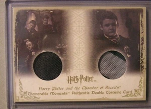 Harry Potter-Josh Herdman-Gregory Goyle-COS-Relic-Film-Screen Used-Costume Card - Picture 1 of 5
