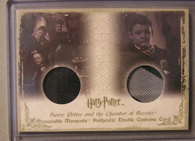 Harry Potter-Josh Herdman-Gregory Goyle-COS-Relic-Film-Screen Used-Costume Card - Image 1 of 4