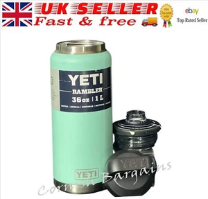 YETI Rambler Botellero, Botella de Acero Inoxidable Aislada al Vacío con Tapa Chug - Imagen 1 de 3