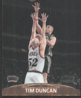 1999-00 Topps Stadium Club Chrome Tim Duncan #36 - Image 1 of 2