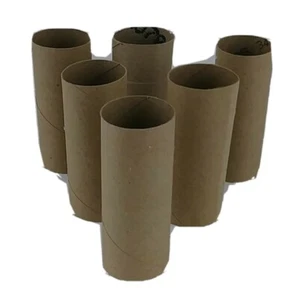 100 Toilet Paper Rolls Empty Cardboard Tubes Craft Art School Holiday Repurpose - Picture 1 of 2
