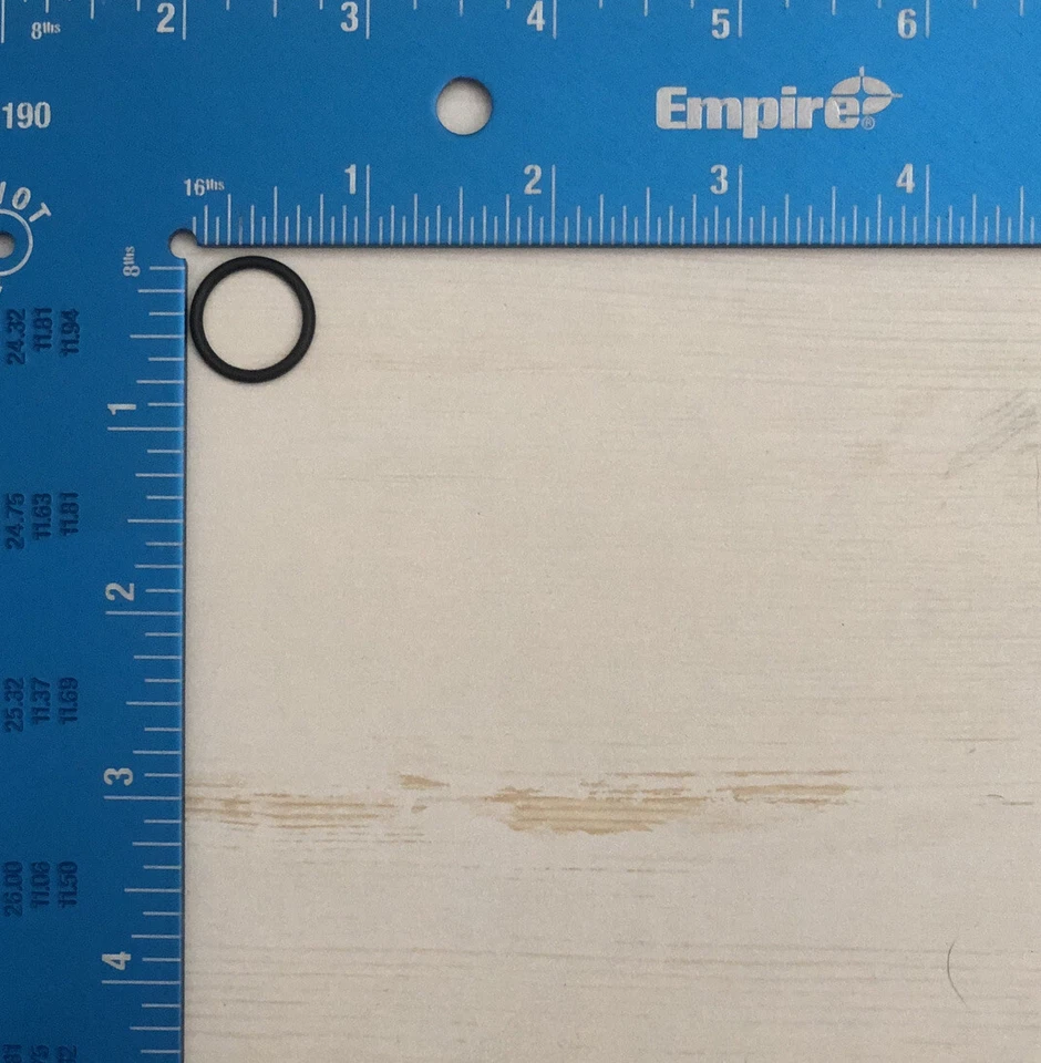 Junta tórica de control de aire solenoide James Gasket 11170 Harley Davidson (paquete de 4) Foto 1 de 2