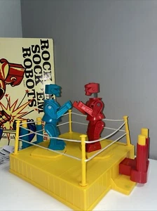 Mattel Rockem Sockem Robots Game Works Great Condition 2014 - Picture 1 of 6