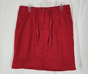 Christopher & Banks Women Skirt Red Size 12 Vintage Y2K - Bild 1 von 5