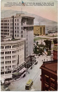 Pioneer Plaza, El Paso, Texas – postcard - Picture 1 of 2