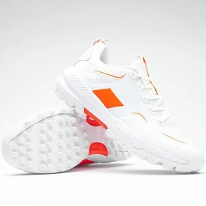 Grays Hockey Shoes - AeroCage X White Orange Sz: 5 7 8 8.5 9 11.5 - Ex Display - Picture 1 of 5