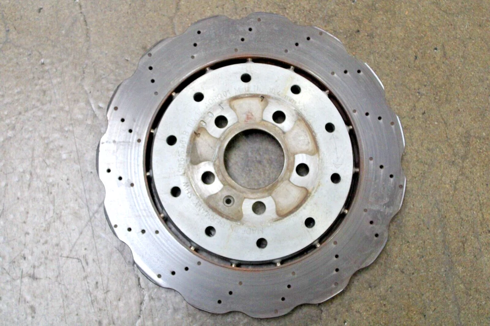Lamborghini Huracan, LP580, Rear Brake Rotor, Steel, Used, P/N 4S0615601B - Image 1 of 4
