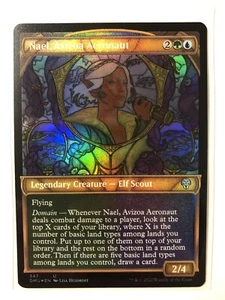 Nael, Avizoa Aeronaut Etched Foil Dominaria United DMU MTG Magic The Gathering - Picture 1 of 1