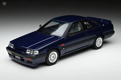 1/18 KYOSHO Samurai Nissan Skyline GTS-R R31 1988-KSR18039BL - Image 1 of 4
