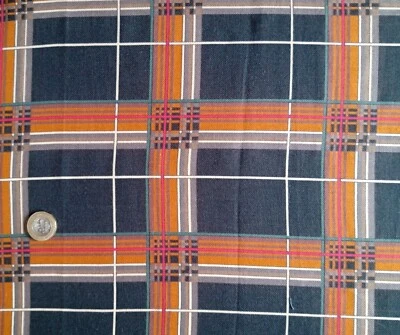 Vintage remnant geometric -  Liberty of London JUBILEE fabric approx 72 x 33 cm - Image 1 of 2