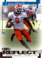 2005 SAGE HIT Reflect Silver #R49 Justin Miller