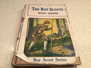 Antique Hardcover Book The Boy Scouts With Joffre Captain John Blaine 1919 - Bild 1 von 10