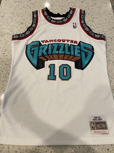 NBA Jersey Grizzlies Mike Bibby Authentic Mitchell & Ness Throwback - Picture 1 of 7