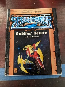 Goblins' Return SJS1 SpellJammer 9343 Advanced Dungeons & Dragons 2a Edizione - Foto 1 di 3