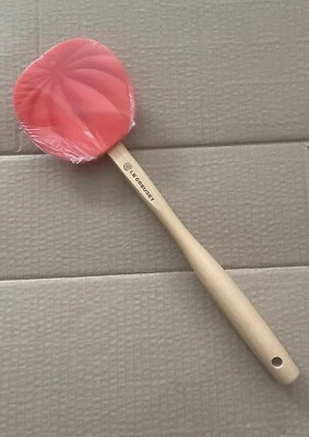 Le Creuset Pumpkin Silicone Spatula Halloween  in Volcanic orange NEW - Image 1 of 3